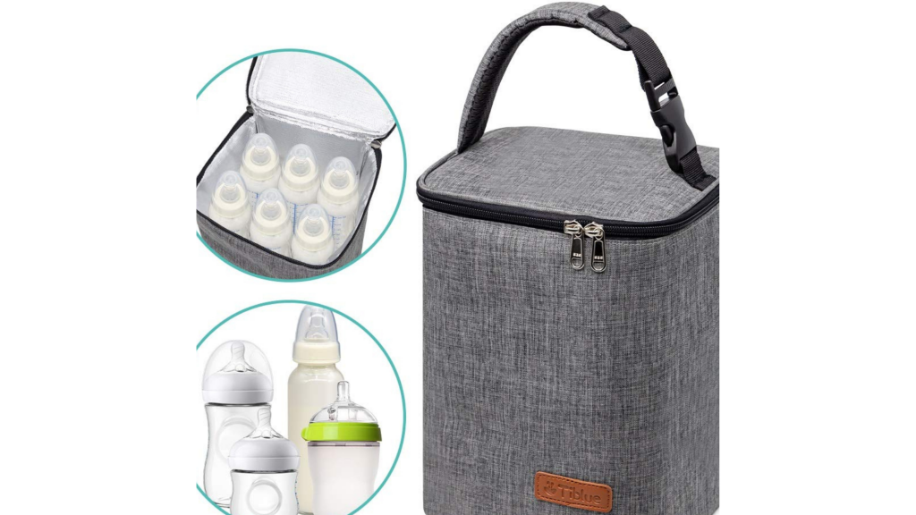 Breastmilk cooler bag insulated